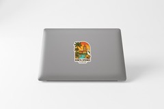 Bonita Springs Florida Sticker Decal Vinyl Die-Cut City Skyline Landmark Design