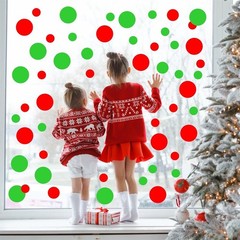 Wall Decal Vinyl Stickers – Color: Lime Green&red