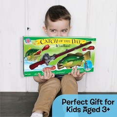 Fishing Game Magnetic Toy Catch of The Day Bass Ages 3+ Small World Toys Kids