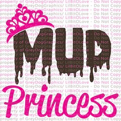 Mud Princess Vinyl Decal Sticker 4 Wheeler Quad Side by Side Mudding two color