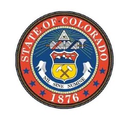 Colorado State Seal Sticker Decal R526