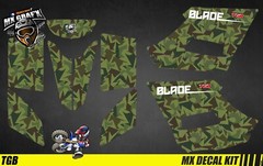 Quad Decal Kit For TGB BLADE – Camo