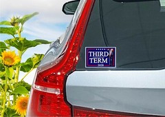 Third Term Trump 2028 Decal Sticker Political MAGA Dance Vance USA America Great