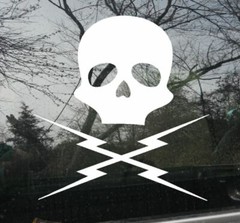 Death Proof Various Sizes & Colors Durable High Performance Die Cut Vinyl Decal