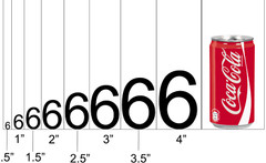 SET OF 2 Custom Mailbox Numbers Vinyl Decals / Stickers -Pick Size, Font & Color