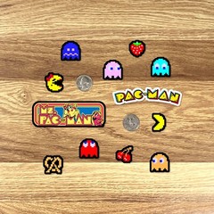 Pacman & Ms Pacman Stickers Arcade Pixel Art 41 Sticker Pack