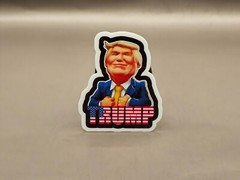 Donald Trump Stickers 2024 45 47 President Maga USA Harris Biden Vinyl Decal
