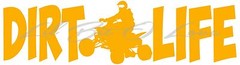 DIRT LIFE QUAD ATV 4 WHEELER RACING VINYL DECAL FREE STYLE VEHICLE CAR STICKER