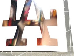 Small Sizes LA Vinyl Decal For Your Car-House Many Szs & Colors Buy 2 Get 1 FREE