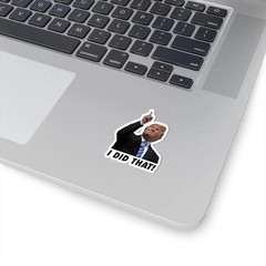 100Pcs Trump Stickers I Did That Gas Pump Stickers Waterproof High Quality Vinyl