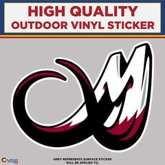 Colorado Mammoth Lacrosse, High Quality Vinyl Stickers