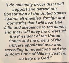 Vinyl Decal – Oath of Enlistment (Various Colors & Sizes)