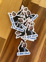 100 Donald Trump I DID THAT Stickers Gas Prices Gas Pump Stickers Trump Stickers