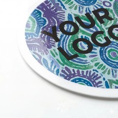 Custom Vinyl Stickers Logo Labels Waterproof Die Cut Any Size Shape Decals USA