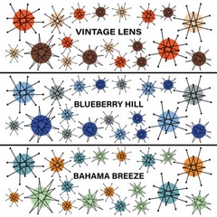 Atomic Starburst Wall Decals & Accents – Medium Set Of 50 – 12 Color Palettes