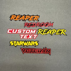 Custom Laser-Multicolor Personalized Name! Cut 3D Acrylic Emblem Badge for Car –