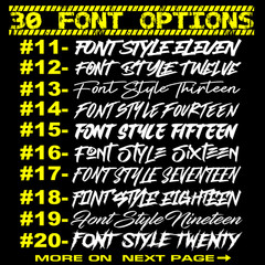 Custom Windshied Sticker Personalized Vinyl Decal Banner Rear Window Side Bottom