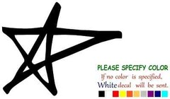 Avril Lavigne Star Adhesive Vinyl Decal Sticker Car Truck window Various Sizes