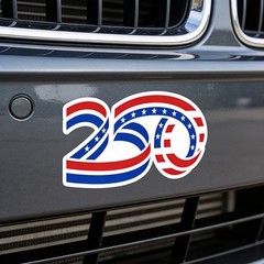 America 250 Anniversary Sticker Logo 2026 USA Flag Vinyl Decal 250th Flag US