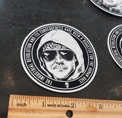 Ted Kaczynski Sticker 3×3 Inches **WORLDWIDE 🌐 SHIPPING**