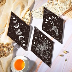 Unique Butterfly & Moon Phase Wall Decor – 3-Piece Rustic Art Set for Any Room