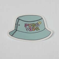 Pura Vida 5 Sticker Lot: Yes No Maybe So, Bucket Hat, Butterfly, Lover, Ticket