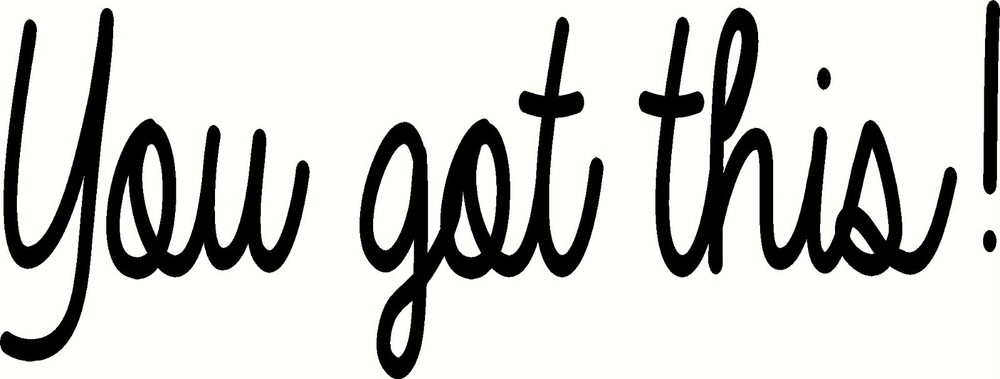 You Got This! Motivational Vinyl Wall Decal by Scripture Wall Art
