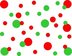 Wall Decal Vinyl Stickers – Color: Lime Green&red