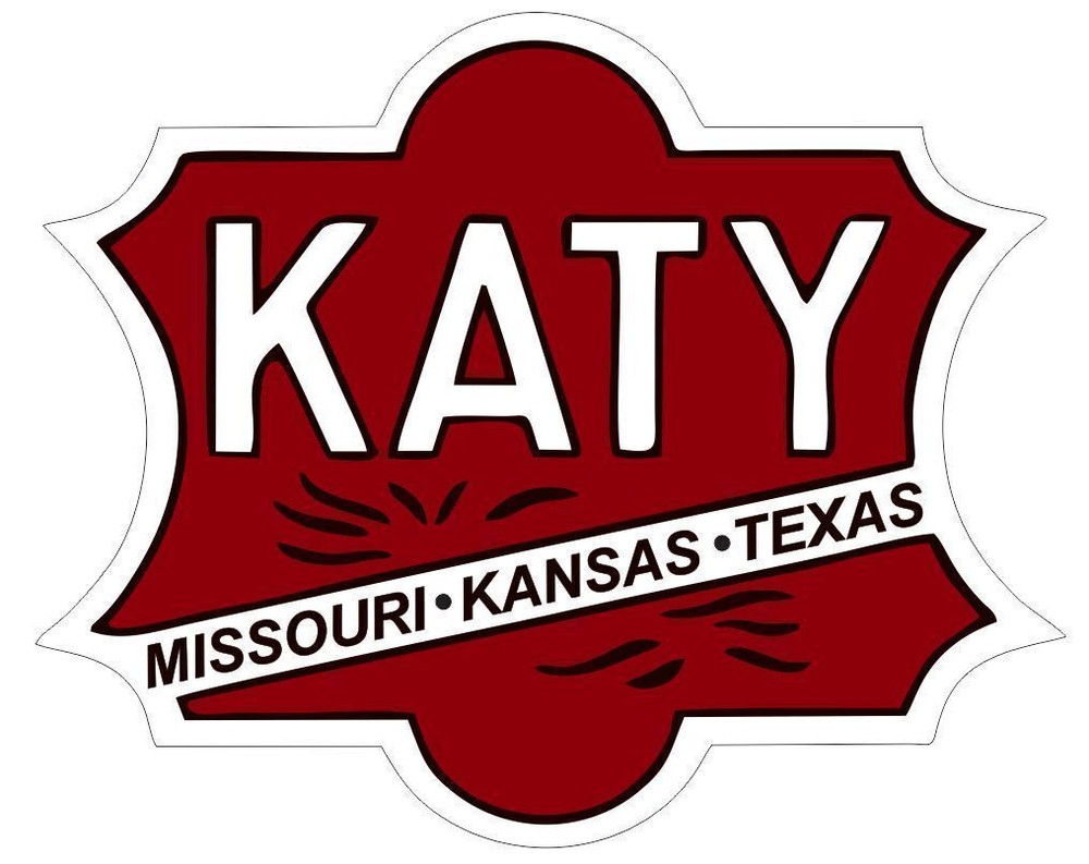 KATY Missouri Kansas Texas Railroad Railway Train Sticker Decal R6993