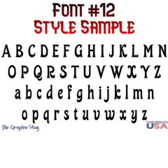 Custom Text Vinyl Lettering Sticker Decal Personalized -ANY TEXT – ANY NAME