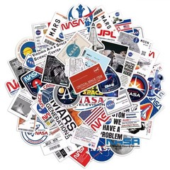 10 pc NASA Sticker Set Collectible Stickers ST4