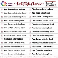 Chrome Custom Vinyl Lettering Text Decal for Home Garage Car Truck Boat Trailer