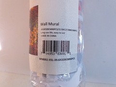 Peel & Stick Floral Wall Mural 6pcs Multicolor 92″ x 125″