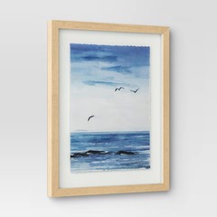 Threshold Coastal Seascape Duo Poster Landscape Modern Set of 2 16″x20″ Wall