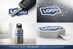 Custom Vinyl Stickers Personalized Decals Your Logo Design Labels Party Wedding