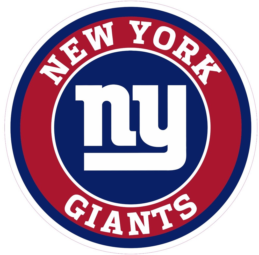 New York Giants Football Vinyl Decal Sticker Car Truck Bumper Tumbler Mug