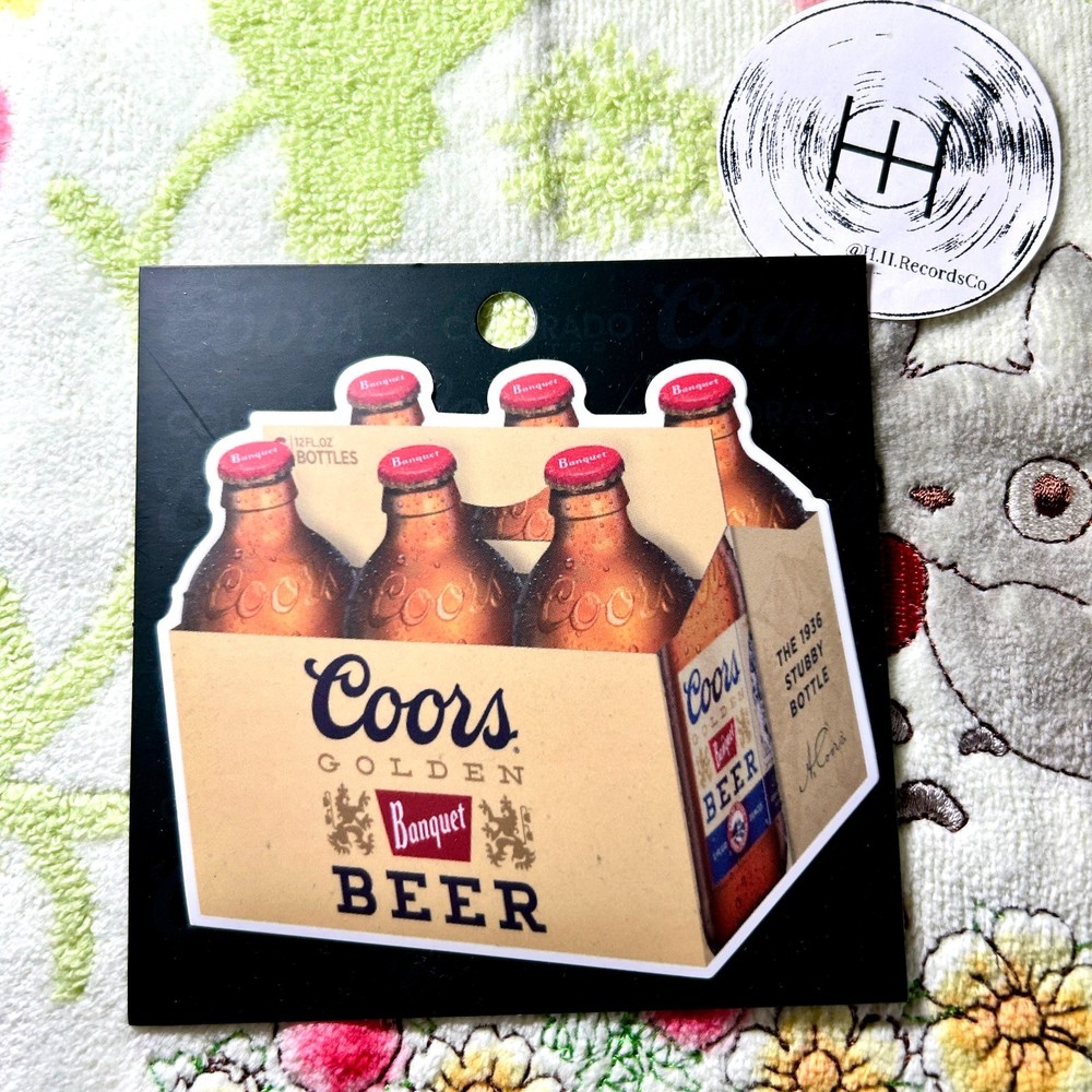 Coors x Colorado Limited Banquet Beer 4″ Official Decal Sticker New