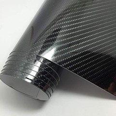Carbon Fiber Vinyl Wrap for Cars – 6D High Gloss – Roll Bubble – Bubble