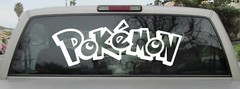 Pokemon Logo – Vinyl Decal – Pokemon Sticker – You Choose Size and Color
