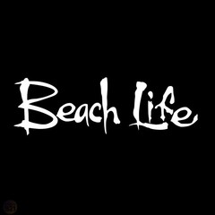 Beach Salt Life Vinyl Decal Sticker – Die Cut watersports boating surfing