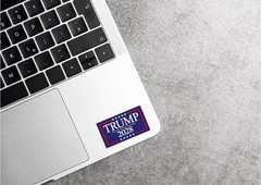 Trump 2028 Decal Sticker Political MAGA Jr Third Term President DJT Vote Fight