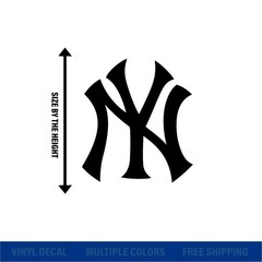 NY Yankees Logo Vinyl Decal Sticker Car Truck Window Laptop MLB New York