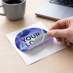Custom Printed Vinyl Stickers Die Cut Logo Waterproof UV Resistant 2″–20″ Sizes