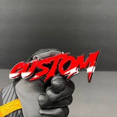 Custom Laser Cut Acrylic 3D Emblem Car Badge Multicolor Personalized Name Logo!