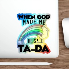 Holographic Stickers “Ta-Da”