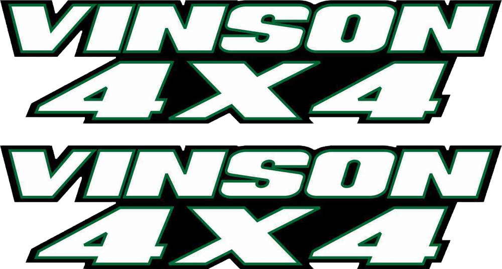 Vision 4×4 Gas Tank Graphics Sticker Decal atv quad lt f500 ltf f00f