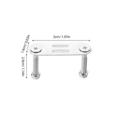 8 PCS Roller Skate Stand Hardware Accessories Quad Four Wheel Bracket