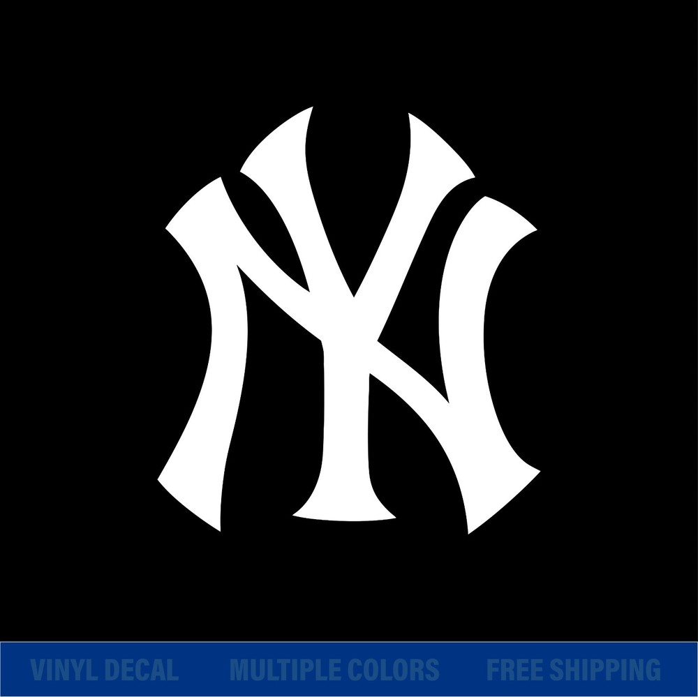 NY Yankees Logo Vinyl Decal Sticker Car Truck Window Laptop MLB New York