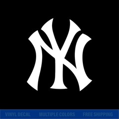 NY Yankees Logo Vinyl Decal Sticker Car Truck Window Laptop MLB New York