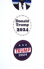 DONALD J. TRUMP Cut Sticker Decal America Politics President 5 mini Stickers USA